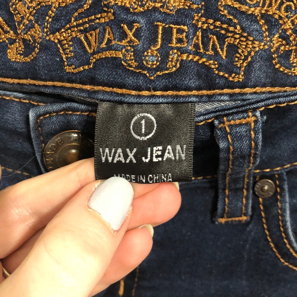 LA Denim Wax Jeans Skinny Pants - Picture 8 of 13